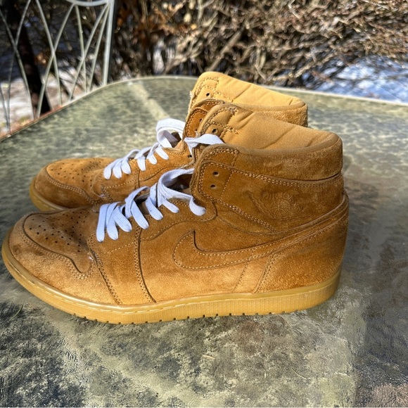 Nike AIR JORDAN I HIGH
WHEAT OG high top Rare size 14 - Picture 11 of 15